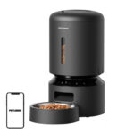 Petlibro Granary WiFi viedā mājdzīvnieku barotava, 5 L, melna
