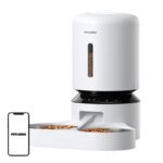 Petlibro Granary WiFi automātiskā barotava ar dubulto bļodu, 5 l, balta