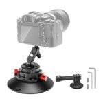 Neewer CA013 vakuuma piesūcekņa stiprinājums ar 1/4" vītni sporta kamerām (GoPro, DJI Action, Insta360)