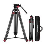 Neewer TP-M200 200 cm alumīnija statīvs ar fluid head (līdz 8 kg)