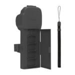 Sunnylife aizsargvāciņš ar siksniņu un auklu DJI Osmo Pocket 3 kamerai, pelēks