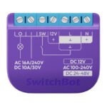 SwitchBot Relay Switch 1 viedais relejs ar bezpotenciāla kontaktu