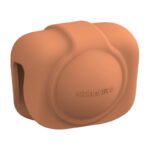 Sunnylife SG034 silikona objektīva aizsargs DJI Osmo 360 kamerai, oranžs