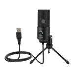 Fifine K669B USB kondensatora mikrofons (melns) - Image 2