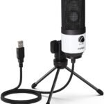 Fifine K669BW USB kondensatora mikrofons (balts)
