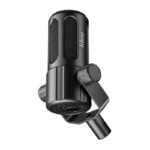 Fifine Tank1 dinamiskais studijas mikrofons (melns) – XLR, kardioīds