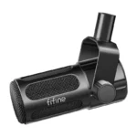 Fifine Tank1 dinamiskais studijas mikrofons (melns) – XLR, kardioīds - Image 3
