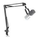Fifine AM8TW gaming microphone with boom arm (white) - Image 2