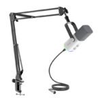 Fifine AM8TW gaming microphone with boom arm (white) - Image 3