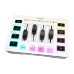 Fifine SC3W audio mixer (white) - Image 2