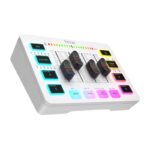 Fifine SC3W audio mixer (white) - Image 3