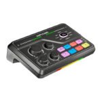 Fifine SC8 RGB gaming mixer (black) - Image 2