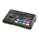 Fifine SC8 RGB gaming mixer (black) - Image 3