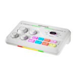 Fifine SC8W RGB gaming mixer (white) - Image 2