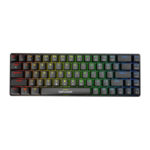 Fifine GK1 mehāniskā tastatūra 65% RGB (melna)