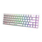 Fifine GK1W mehāniskā tastatūra 65% RGB (balta) - Image 2