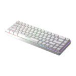 Fifine GK1W mehāniskā tastatūra 65% RGB (balta) - Image 4