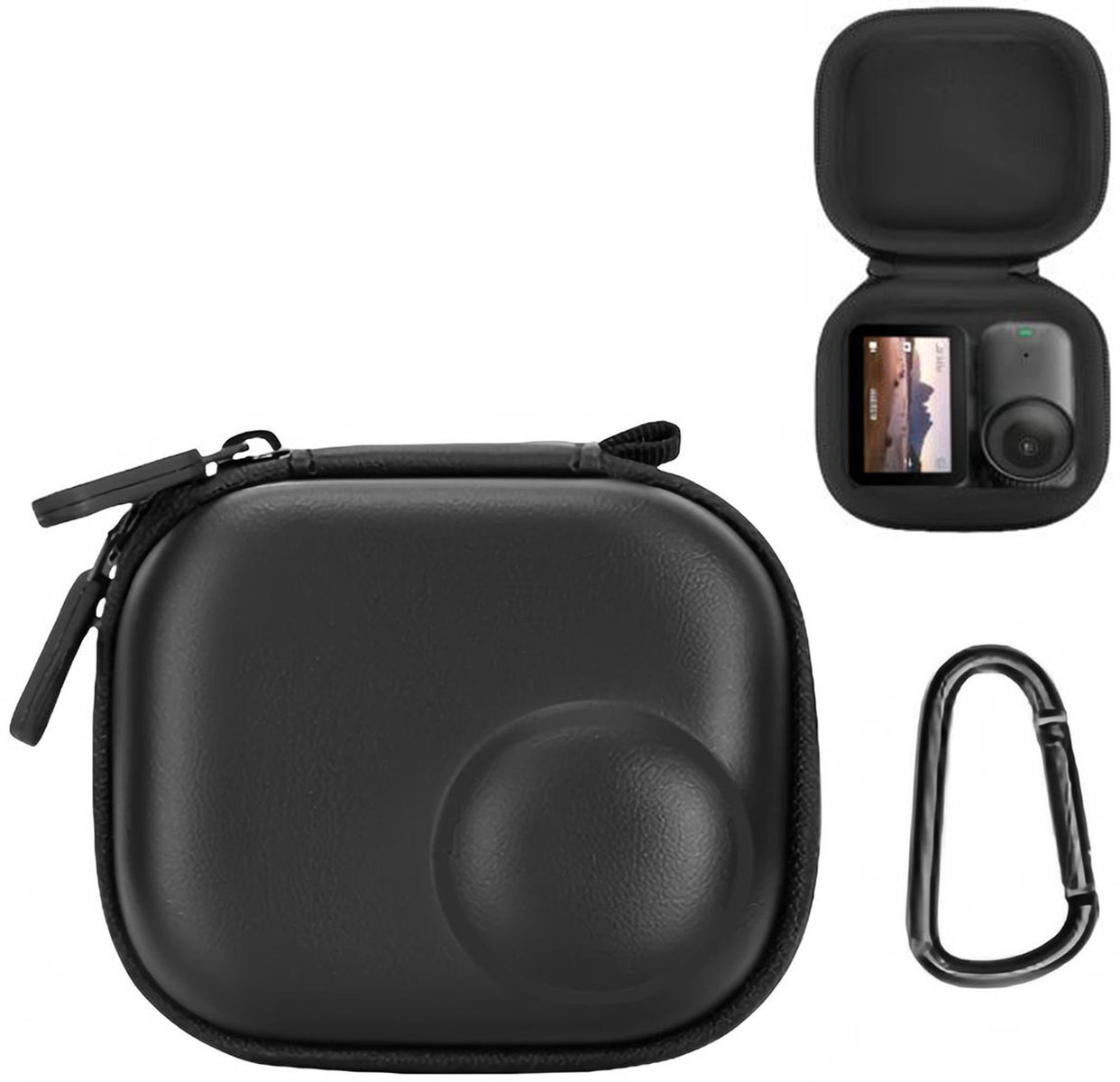 56019_1.jpg PULUZ EVA cietais mini futrālis DJI Osmo Nano kamerai, melns - Image 1