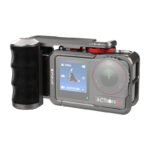 Puluz metāla aizsargkorpuss ar rokturi DJI Osmo Action 5 Pro / Action 4 / Action 3