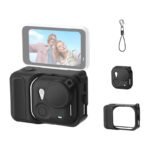 Puluz silikona aizsargvāciņš kamerai Insta360 Go Ultra, melns