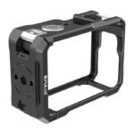 Puluz metāla aizsargkorpuss ar Cold Shoe stiprinājumu DJI Osmo Action 6