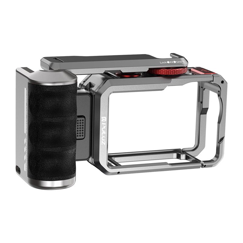 56768_1.jpg Puluz titāna paplašinājuma rāmis ar rokturi DJI Osmo Action 6 - Image 1