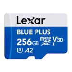 Lexar microSDXC atmiņas karte 256GB (UHS-I, V30, A2, līdz 170MB/s)