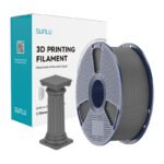 Sunlu PLA High-Speed Marble filaments 3D printerim – Gray Concrete
