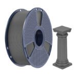 Sunlu PLA High-Speed Marble filaments 3D printerim – Gray Concrete - Image 2
