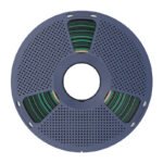 Sunlu PLA+ Silk Dual Color Filament (Black and Green) - Image 3