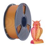 Sunlu PLA+ Silk Dual Color Filament (Red and Gold) - Image 2