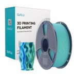 Sunlu PLA+ Silk Dual Color Filament (Blue-Green)