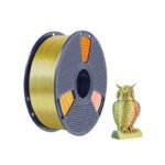 Sunlu PLA+ Silk Tri-Color Filament (Red-Yellow-Green) - Image 2