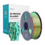 Sunlu PLA+ Silk Tri-Color Filament Orange-Blue-Green
