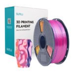 Sunlu PLA+ Silk Tri-Color Filament (Red-Yellow-Blue)