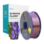 Sunlu PLA+ Silk Tri-Color Filament (Black, Gold, Purple)