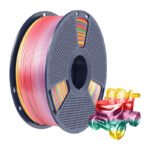 Sunlu PLA+ Silk Filament (Rainbow 01) 1.75mm 1kg - Image 2