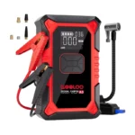 GOOLOO A3 2-in-1 Jump Starter ar gaisa kompresoru (3000A, 12V, 150 PSI) - Image 2