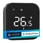 MEROSS MTS215BMA-B(EU) Smart Wi‑Fi Thermostat (Black)