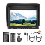 NEEWER F100 7" Field Monitor komplekts (USB lādētājs + NP-F550 baterija)