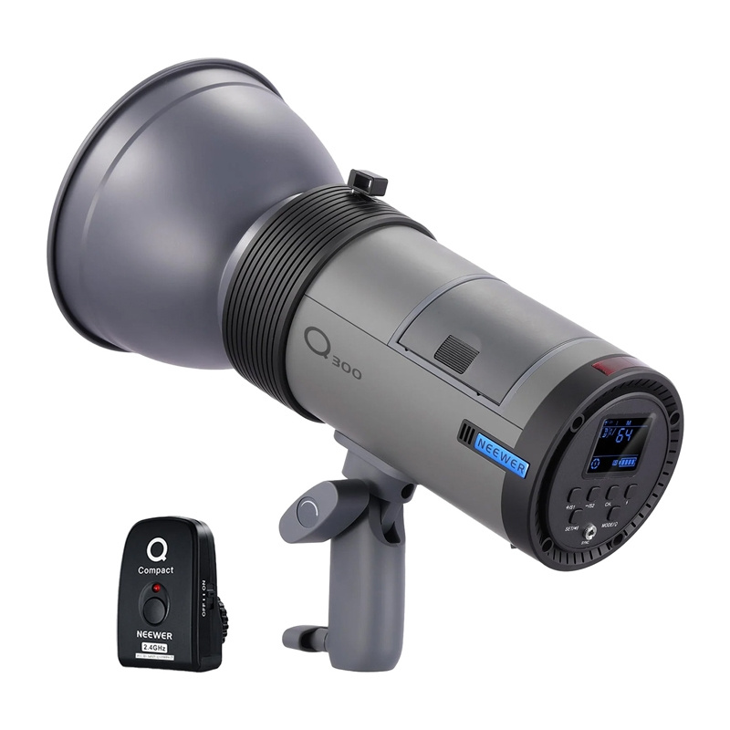 60235_1.jpg Neewer Q300 300Ws āra studijas zibspuldze ar 2.4G bezvadu vadību - Image 1