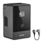 NEEWER PS099E V-Mount akumulators 6800 mAh 14.5 V (99 Wh) ar OLED un PD 65W - Image 2