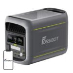 FOSSIBOT F1800 1800W Portatīvā enerģijas stacija 1024Wh (Pelēka)