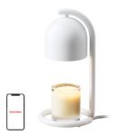 SwitchBot Smart Candle Warmer viedā sveču sildīšanas lampa, balta