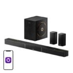 Ultimea Skywave X40 5.1.2 Dolby Atmos skaņas josla ar bezvadu aizmugures skaļruņiem un zemfrekvenču skaļruni