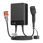 dé Wallbox elektroauto lādētājs 11 kW ar Type 2 kabeli, 7 m