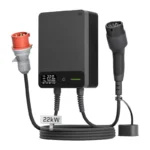 DEPOW Wallbox dé 22 kW ar 7 m Type 2 kabeli