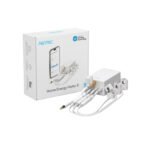 Aeotec Home Energy Meter 8 trīsfāžu enerģijas skaitītājs ar 3 × 60 A strāvas transformatoriem, Z-Wave 800