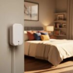 Shelly Presence Gen4 mmWave klātbūtnes un gaismas sensors ar Wi‑Fi, Zigbee, Bluetooth un Matter, balts - Image 5