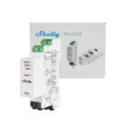 Shelly Pro 3EM 120A V2 trīsfāžu enerģijas skaitītājs ar 3×120 A strāvas transformatoriem
